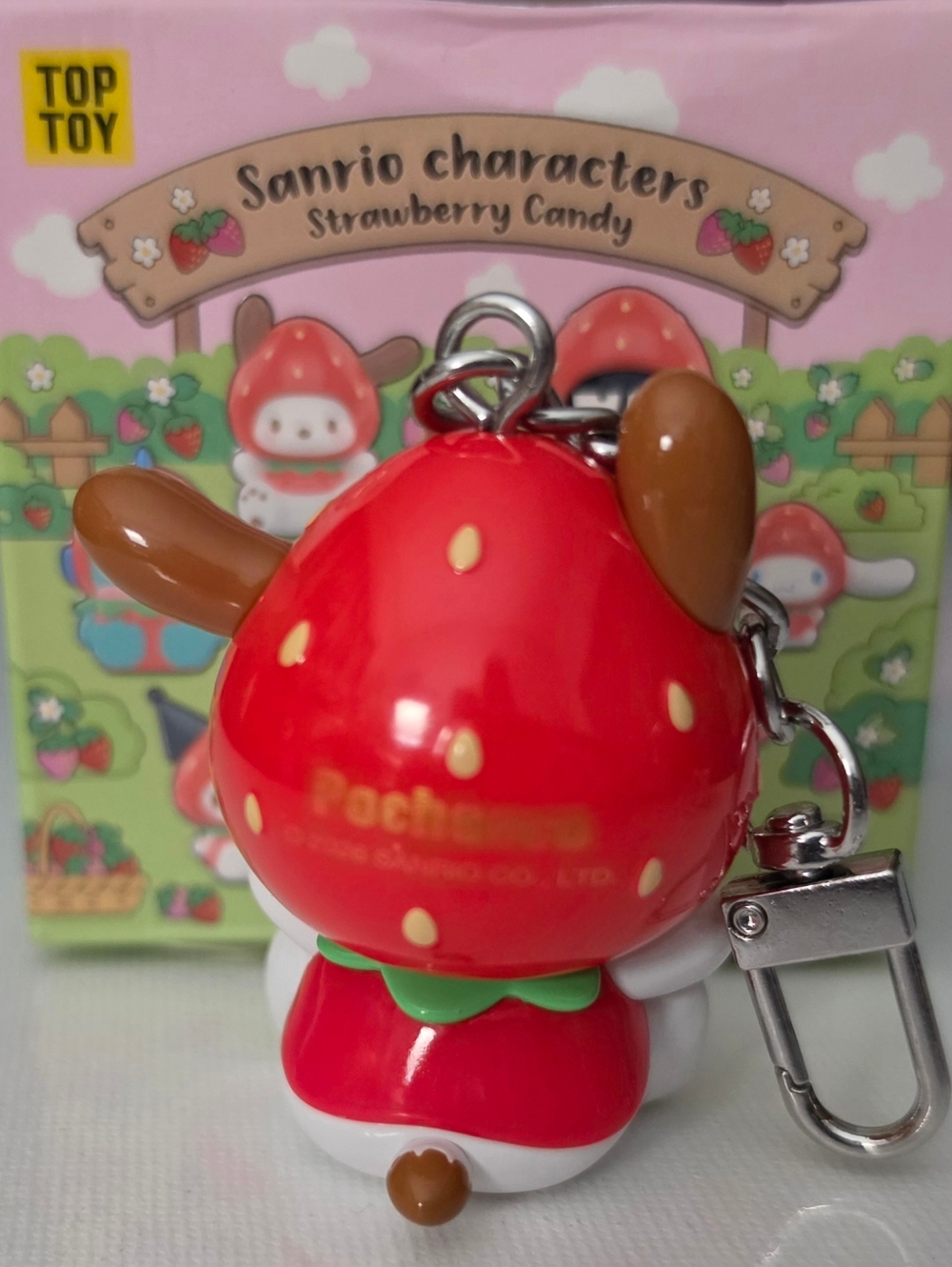 Sanrio Characters Strawberry Candy Series Mini Figures Pendant  "Pochacco" - Picture 2 of 10